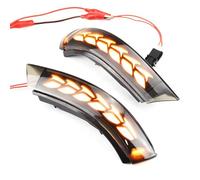 FVGOKMNA Intermitente lateral Accesorios Para Coche Luz Intermitente Dinámica Para Espejo Retrovisor Lateral Compatible Con Cadillac Para ATS ATS-V 2013-2019(Yellow)