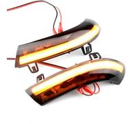 FVGOKMNA Intermitente lateral Luz De Giro Dinámica Desplazamiento Para Espejo Retrovisor Indicador Secuencial Compatible Con Skoda Para Superb Para B5 2002-2008