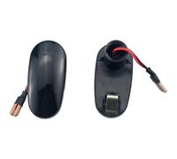 FVGOKMNA Intermitente lateral Luz De Giro Para Retrovisor De Coche Compatible Con Alfa Para Romeo GT 937 2003 2004 2005 2006 2007 2008 2009 OEM 46556563(Black)