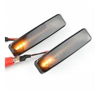 FVGOKMNA Luz de posición Lateral Compatible Con Para 5 Series Para E39 Para M5 1998 1999 2000 2001 2002 2003 Indicador Intermitente Dinámico Luz De Señal De Giro Lado