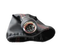 FVGOKMNA Palanca de cambios Compatible Con Para Jetta Para Golf 3 MK3 Para LUPO Para POLO Para CADDY Car Styling Gear Shift Knob Gaitor Boot Cover Case Collar(6 Speed 3)