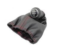 FVGOKMNA Palanca de cambios Compatible Con Para Jetta Para Golf 3 MK3 Para LUPO Para POLO Para CADDY Car Styling Gear Shift Knob Gaitor Boot Cover Case Collar(5 Speed 2)