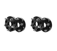 FVGOKMNA Separadores Ruedas Coche Compatible con Ford para Mondeo 2004-2015 2016 2017 2018 2019 2020 2021 2022 2023 2024 4 Adaptadores Espaciadores De Rueda 5X1 08 63.4CB 25mm