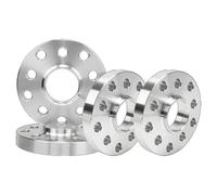 FVGOKMNA Separadores Ruedas Coche Compatible con VW para Golf 2x1 5mm/2x20mm Espaciadores De Rueda Centrados Pernos 57,1mm 5x10 0/5x112mm Espaciadores De Rueda Cuñas Accesorios De Coche