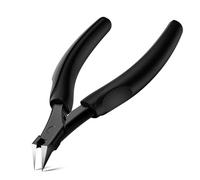FVION alicates uñas pies, cortauñas pies profesional para uñas encarnadas y gruesas, corta uñas adulto para personas mayores (Negro)