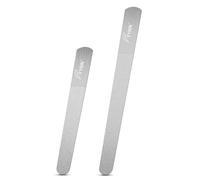 FVION Lima de uñas profesional, lima uñas de diamante de doble cara, lima uñas ideales para manicura y pedicura, limas de uñas de zafiro