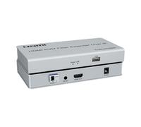 FVMECA Extensor de Fibra KVM HDMI a través de IP USA Fibra Monomodo y Bidireccional Distancia Máxima 20KM