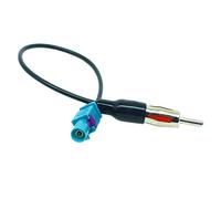 Fvoagaou Adaptador de Antena de MáStil Universal para Coche DIN Radio EstéReo Adaptador de Antena