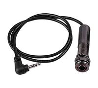 Fvoagaou Cable de Registro de Guitarra Cable Piezoeléctrico Clavija Final Adaptador de Guitarra de Enchufe Cable de Instrumento Estéreo