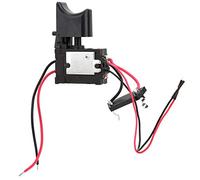Fvoagaou Controlador de Velocidad de Taladro de 7,2 V-24 V, Interruptor de Taladro, BateríA de Litio, Interruptor de Gatillo de Control de Velocidad de Taladro InaláMbrico con Luz