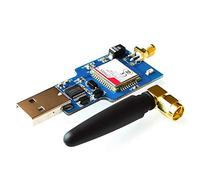 Fvoagaou USB a de Serie Gprs MóDulo Sim800C Bluetooth Control de Computadora + Antena