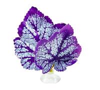 FVPKYUR 6×8×3CM Almohadilla De Hoja De Betta, Hamaca De Betta, Hamaca De Hoja De Cama Verde, De Pecera, Ligera, Planta De De Cama para Acuario