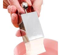 FVPKYUR Cortador De Alimentos,Cortadora De Cocina De Acero Inoxidable - Trituradora De Soja Para Preparar Comidas Preparación Platos | Para Cocina Escuela Culinaria Y Restaurante