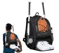 FVPKYUR de béisbol,de softbol, Mochila de Softbol de Béisbol para Niños con Compartimento para Zapatos, Mochila de béisbol Juvenil de Gran Capacidad, de Bate de para Concurso, Adultos