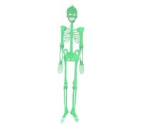 FVPKYUR - Decoraciones de esqueletos para Halloween, 152 cm Huesos realistas que brillan en la oscuridad, esqueletos para exteriores | para fiesta, patio, jardín, pared o casa embrujada cementerio
