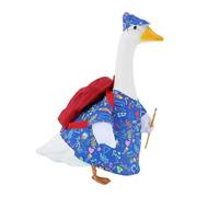 FVPKYUR Disfraz de ganso de jardín | Conjunto de traje de regreso a la escuela para estatua de ganso en el, 1 juego de disfraz para el aula al aire libre para vacaciones, cumpleaños, decoración