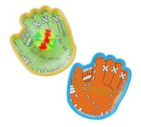 FVPKYUR Juego De Pelota De Lanzar Y Atrapar - Pelotas con LED Deportivo para Piscina Playa Verano - Guantes Juguetes para Playas Camping Piscina Interior Viajes Cumpleaños Jóvenes