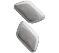 FVPWRX 2 Unidades Cubierta de boquilla de lavafaros, para Ford, para Kuga Escape, Parachoques delantero tapa de chorro 2013-2019 Tapa de la boquilla de la lavadora(Grey Lh Rh)