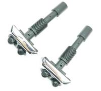 FVPWRX Cubierta de boquilla de lavado de faro, para BMW, para E38 7-Series 740i 750iL 1994 1995 1996 1997 1998 1999 2000 2001 Tapa de la boquilla de la lavadora(1 Pair Chrome)