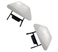 FVPWRX Parachoques delantero cubierta de boquilla de lavado de faros tapa de lavado con soporte, para BMW, para F10 F11 520 523 525 528 530 Tapa de la boquilla de la lavadora(Pair)