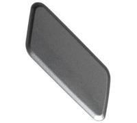 FVPWRX Paragolpes delantero cubierta de boquilla de lavado de faro tapa limpiador de faro tobera tapa, para Subaru, para Outback 2010 2011 2012, Tapa de la boquilla de la lavadora(Silver Rh)