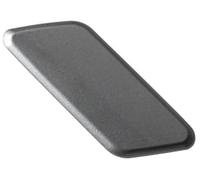 FVPWRX Paragolpes delantero cubierta de boquilla de lavado de faro tapa limpiador de faro tobera tapa, para Subaru, para Outback 2010 2011 2012, Tapa de la boquilla de la lavadora(Silver Lh)