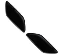 FVPWRX Tapa de boquilla de lavado de faros, para Toyota, para Corolla E15, 85045-12080 85044-12120 85045-12080-CO 85044-12120-CO 8504412120 2006-2013 Tapa de la boquilla de la lavadora(Set Black)