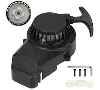 FVRITO Arrancador de retroceso para SYX Moto 50cc Dirt Bike SSR X-pro Coolster Apollo 47cc 49cc Motor de 2 tiempos Mini Kids Pit Pocket Chinese ATV Quad 4 Wheeler Go Kart piezas con cable de tracción