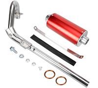 FVRITO High Performance Big Bore Muffler Exhaust Silencer Pipe Head As