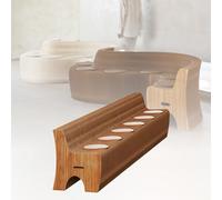 FVTVHEV Sofá Telescópico Plegable De Acordeón De Papel Banco de Nido de Abeja de Papel Kraft Diseño de Estructura alveolar Gran Capacidad de Carga No Requiere Montaje(Marrón/Café)