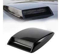 FVVWVRCSX Entrada de Aire Decorativa Capó Coche, para Peugeot 301 107 T9 607 206 Rcz 4008 206 207 308S Toma de Aire Falsa Scoop Deportivo Rejilla Ventilación Exterior,Black