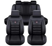 FVVWVRCSX Genérico Funda de Coche Asientos para Citroen Ds4 C4 Cactus Ds5 C Crosser C5 Aircross C4 Aircross Impermeable Automotive Protectors Juegos Cubreasientos Antideslizantes,Black