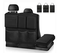 FVVWVRCSX Organizador De Maletero Coche, para Peugeot 3008 II SUV 3008GT/GT Pack 2016-2025 2026 Plegable Bolsa Almacenamiento Impermeable Colgante Accesorios,Black