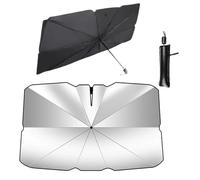 FVVWVRCSX Parasol Coche Delantero para Toyota C-HR 2016-2024 2025 2026 Paraguas Parasol Parabrisas Protector Solar Plegable Reflector de Rayos UV Accesorios,S