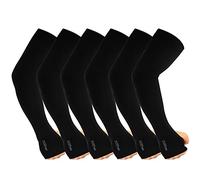FVXYnnv 6 Pares Mangas para Brazos Protección Sol, Manguitos Ciclismo Proteccion Solar UV UPF50+ Compresion Arm Sleeves para Hombre Mujer
