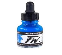 Fw acrílico fluorescente tinta 1 Oz azul