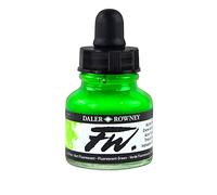 Fw acrílico fluorescente tinta 1 Oz verde