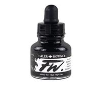 Fw Artists Tinta Acríl. Líquida Black (India) Fr.29,5Ml