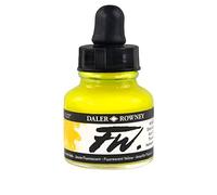 Fw fluorescente acr’lico tinta 1 onza amarillo