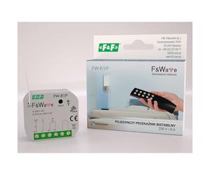 FW-R1P RADIO RELÉ INDIVIDUAL BIESTABLE-PDT 85÷265V AC/DC