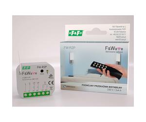 FW-R2P RADIO DOBLE RELÉ BIESTABLE-PDT 85÷265V AC/DC