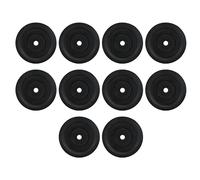 FWALPUOIN 90mm Beley, Nylon Cable Pulley Wheel, Noiseless Stable DIY Pulley for Gym Equipment Garage Door Crane, 10pcs Set with Pla BEA, n l