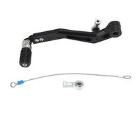 FWALPUOIN Palanca de Cambios Ajustable para V Strom DL650 2017 2020, Palanca de Pedal de Cambio Plegable para Motocicleta, Palanca de Cambio Ajustable de Aluminio CNC con Bota POM, (Negra)