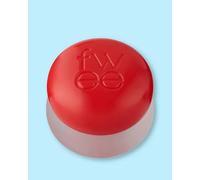 fwee Blurry Pudding Pot | Airbrushed Blush & Lip, Buildable Pigment, Long-lasting, Lightweight, Easy to Blend, Natural Soft Matte Finish - D-day (Neon Red) | 0.17 oz