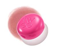 fwee Blurry Pudding Pot | Airbrushed Blush & Lip, Buildable Pigment, Long-lasting, Lightweight, Easy to Blend, Natural Soft Matte Finish - Skirt (Peachy Pink) | 0.17 oz