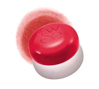 fwee Blurry Pudding Pot | Airbrushed Blush & Lip, Buildable Pigment, Long-lasting, Lightweight, Easy to Blend, Natural Soft Matte Finish - Ambitious (Warm Red) | 0.17 oz