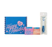 Fwee - Holiday Kit Set (Glowy Jelly Pot + Blurry Pudding Pot + Mini Lip Brush) - 1 Set (3 artículos)