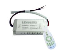 FWFDTQBSP 1 Uds. 40-120W X2 180-265V Fuente de alimentación Regulable 2,4G Controlador atenuador de Control Remoto lámpara LED de Techo Controlador de Dos Colores(20-40X2W)