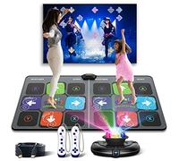 FWFX Alfombrilla de baile electrónica para TV - Almohadilla de baile inalámbrica doble/simple con cámara HD, juegos de baile familiares para niños y adultos, cumpleaños para niños y niñas