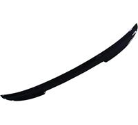 FWIW Alerón Trasero Spoiler para Renault Arkana 2021 2022 2023 2024 2025, Alerón del Maletero de Aspecto de Fibra de Carbono, Accesorios de Modificación del Duradero,B/Black